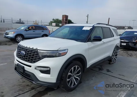 2022 Ford Explorer St-Line из США, поврежденный, VIN 1FMSK7KH7NGA16852